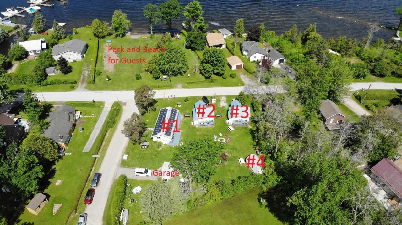Fun Place With A Sandy Beach For Swimming, Boating, And Fishing, Featuring 3 Available Cabins Fenelon Falls Exterior foto