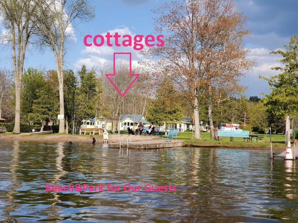 Fun Place With A Sandy Beach For Swimming, Boating, And Fishing, Featuring 3 Available Cabins Fenelon Falls Exterior foto